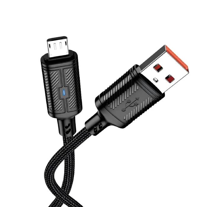 Кабель Jokade Intelligent Power-off JA049 Type-A to micro-USB, 1m (3A) - xstore.md photo