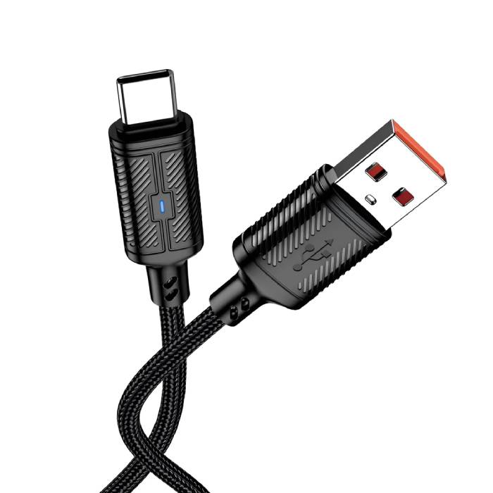 Cablu Jokade Intelligent Power-off JA049 Type-A to Type-C, 1m (3A) - xstore.md photo