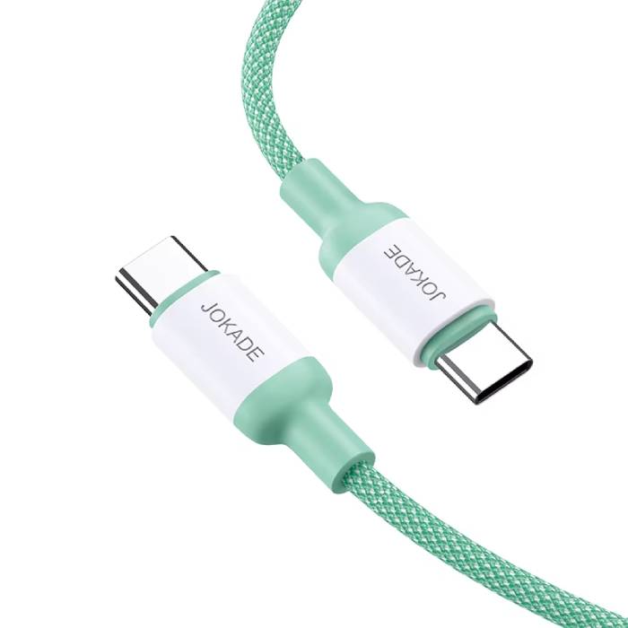 Cablu Jokade JA014 Type-C to Type-C, 1m (PD100W) - xstore.md photo