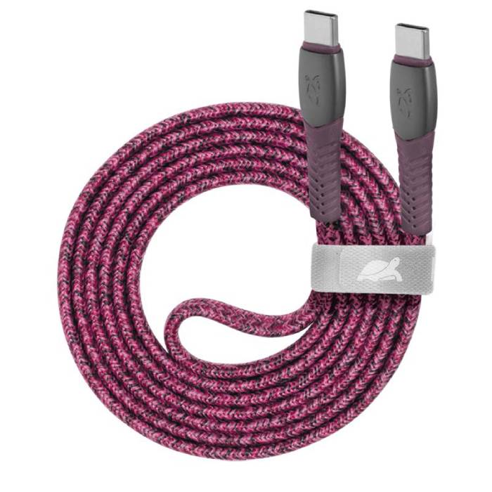 Cablu Rivacase PS6105 RD12 Type-C to Type-C, 1.2m (3A) - xstore.md photo 0