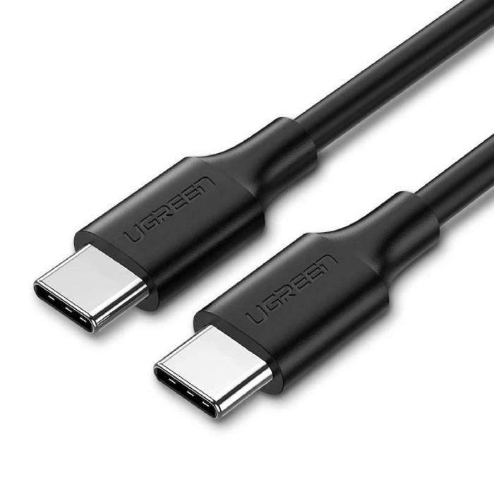 Cablu UGREEN US286 Type-C to Type-C, 1.5m, (PD60W) - xstore.md photo