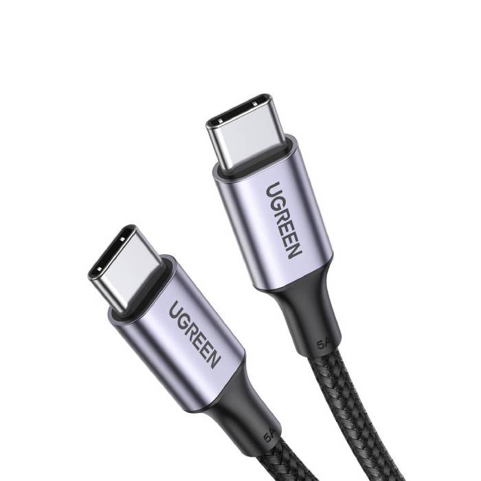 Cablu UGREEN US316 Type-C to Type-C, 1m, (PD100W) - xstore.md photo 0