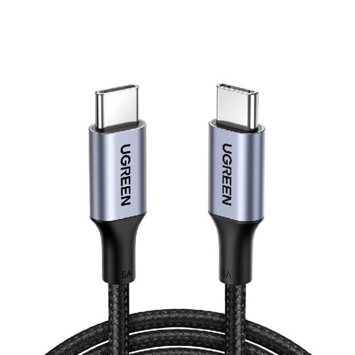 Cablu UGREEN US316 Type-C to Type-C, 1m, (PD100W) - xstore.md photo
