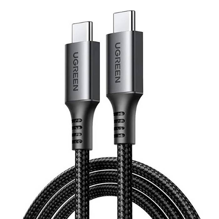 Кабель UGREEN US567 Type-C to Type-C, 1m, (PD60W) - xstore.md photo