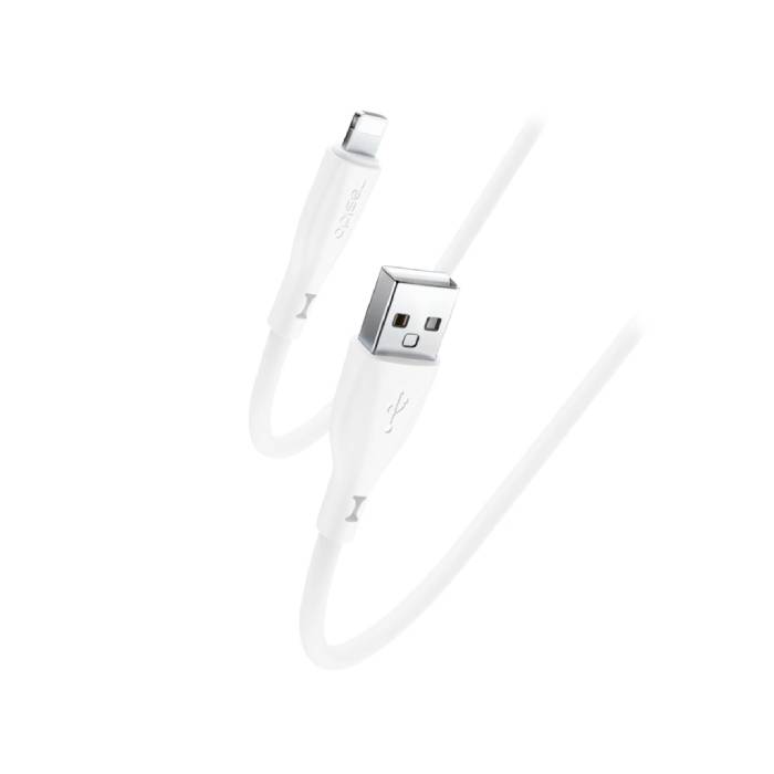 Cablu Yesido Liquid Silicone Type-A to Lightning, 1m (PD18W) - xstore.md photo