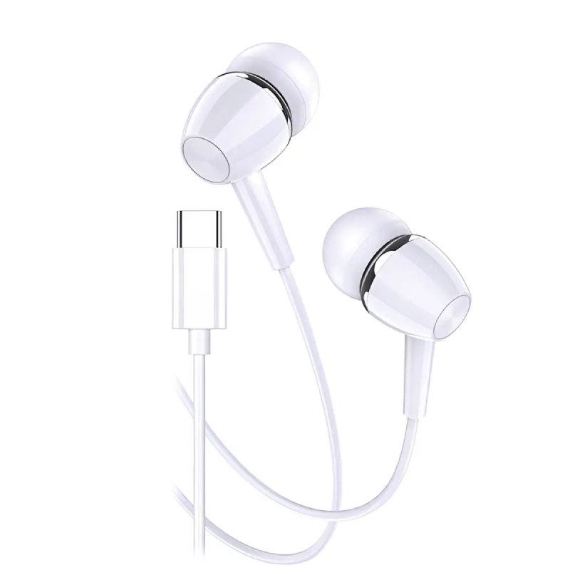 Căști Wired Ksiga KSC-1296 Jiaxuan, White în Moldova - xstore.md photo 0