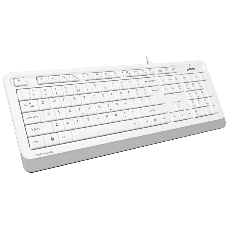 Tastatură A4TECH FK10, White - xstore.md photo 1