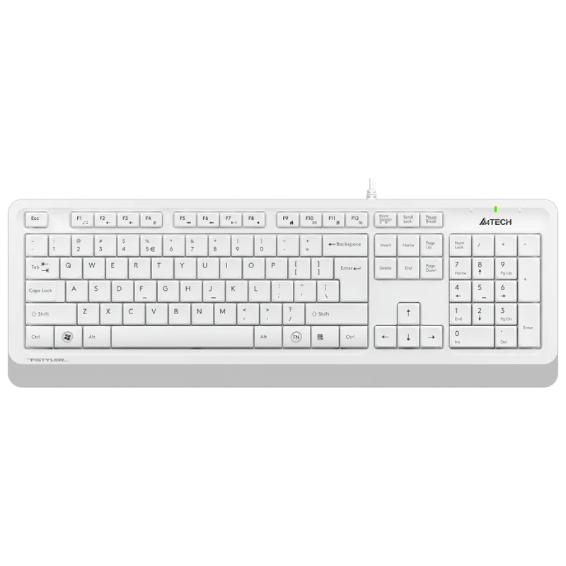 Tastatură A4TECH FK10, White - xstore.md photo