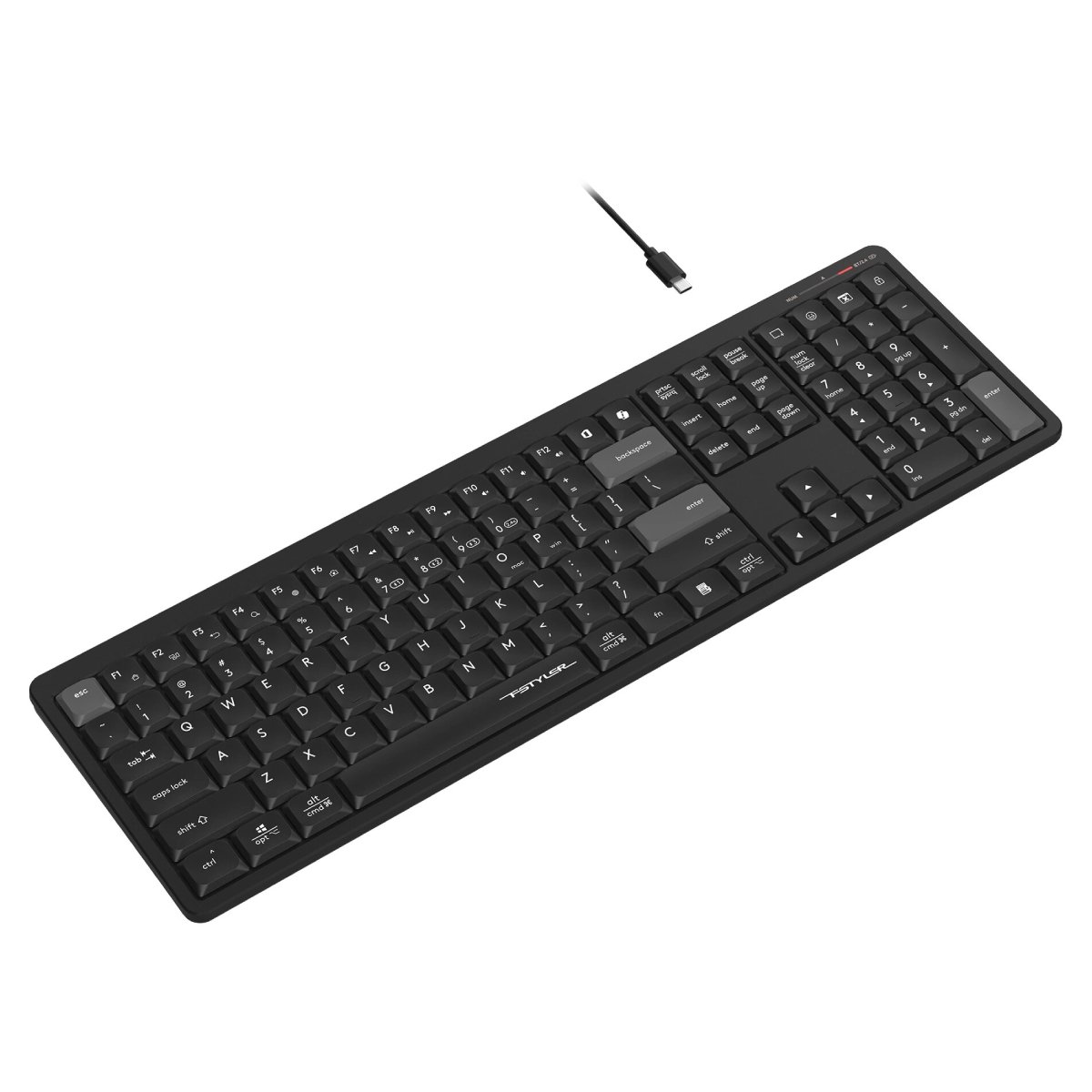 Беспроводная клавиатура A4Tech FBX55C, Black в Молдове - xstore.md photo 3