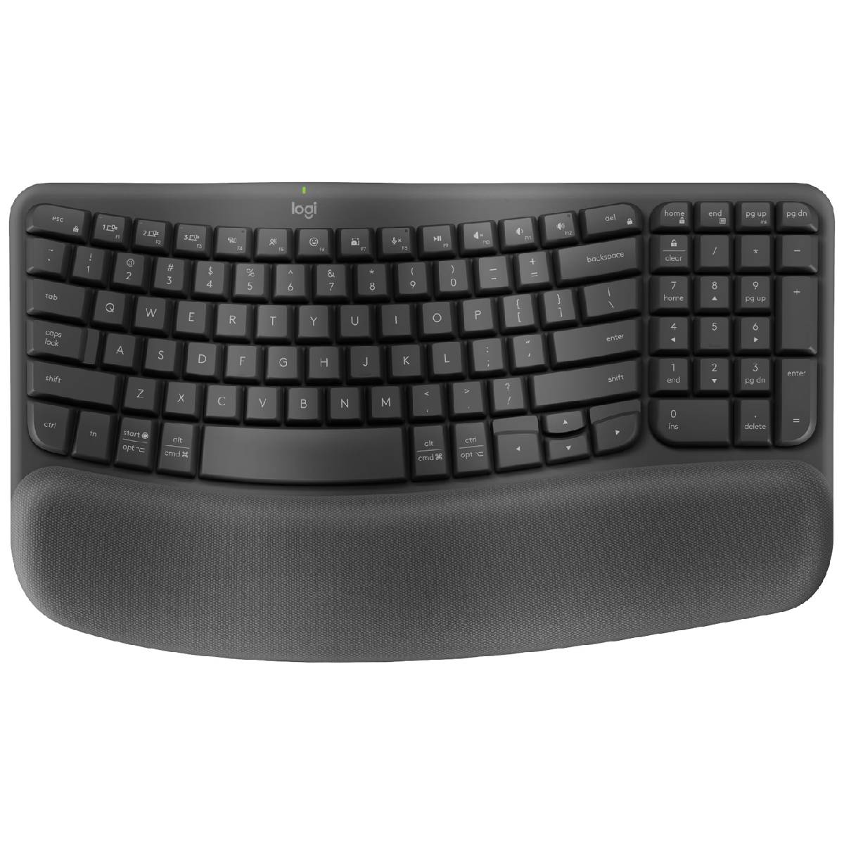 Tastatură fără fir Logitech Wave Keys în Moldova - xstore.md photo