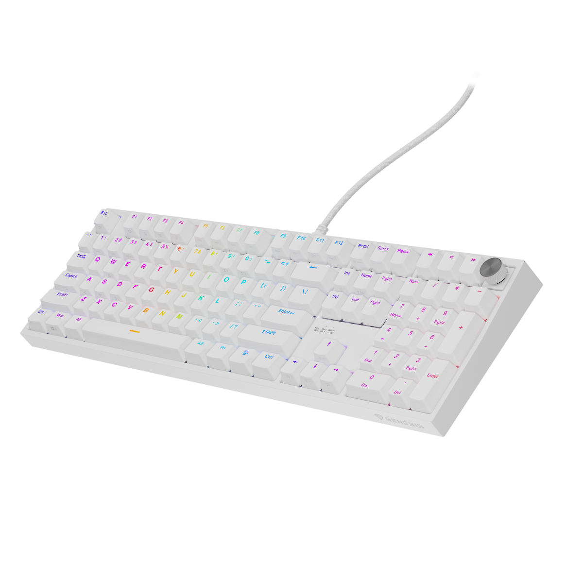 Tastatură Genesis Thor 404, White în Moldova - xstore.md photo 2
