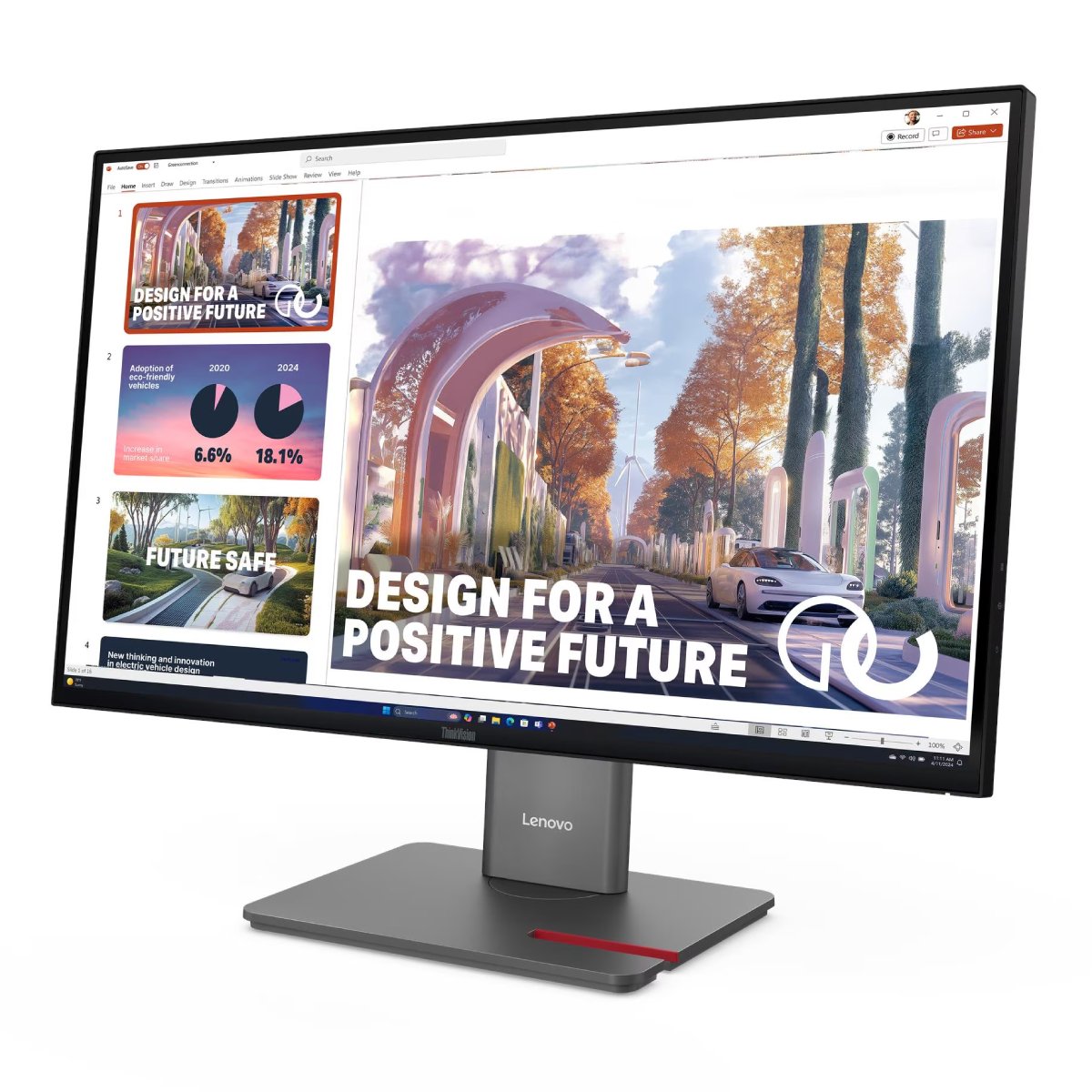 Монитор Lenovo ThinkVision P27QD-40 в Молдове - xstore.md photo 4