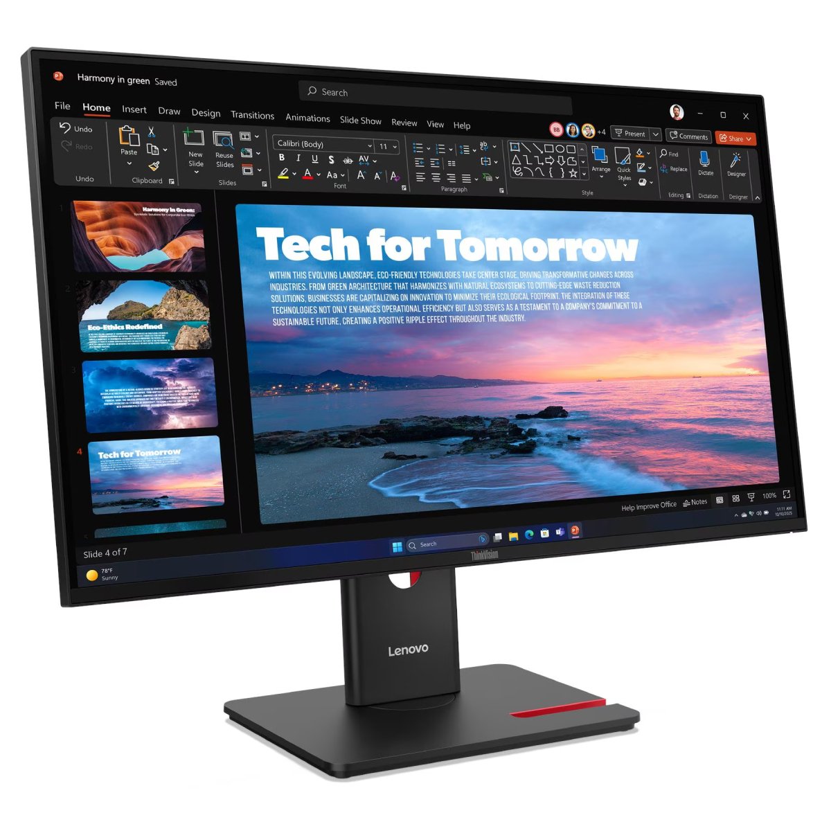 Monitor Lenovo ThinkVision T27QD-40 (64AAGAT2EU) în Moldova - xstore.md photo 0