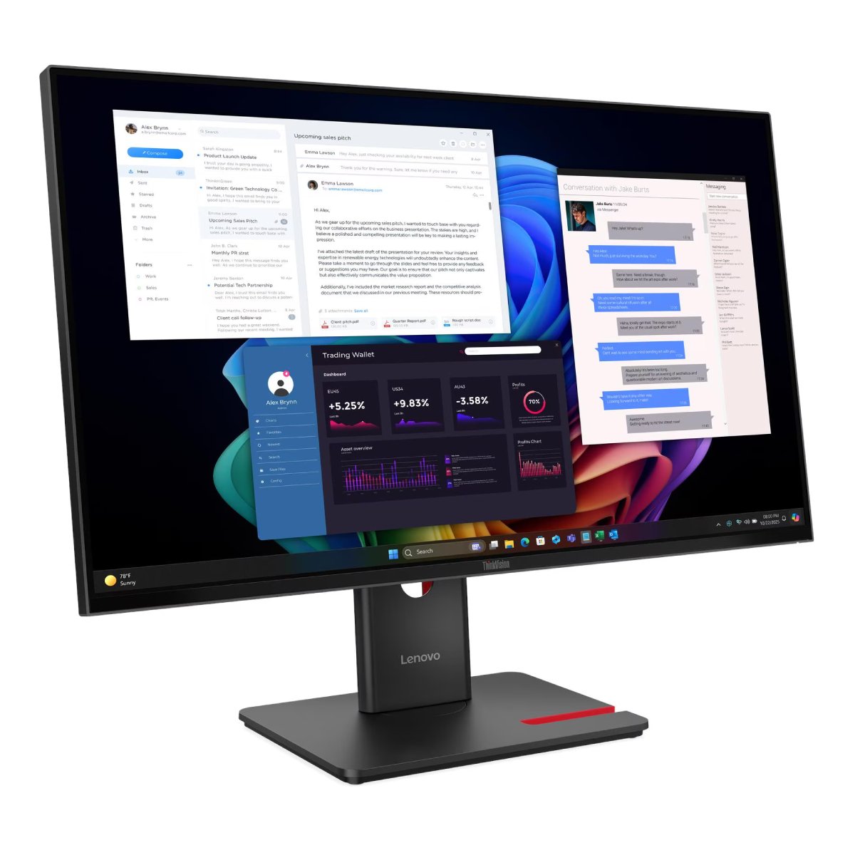 Монитор Lenovo ThinkVision T27UD-40 в Молдове - xstore.md photo 0
