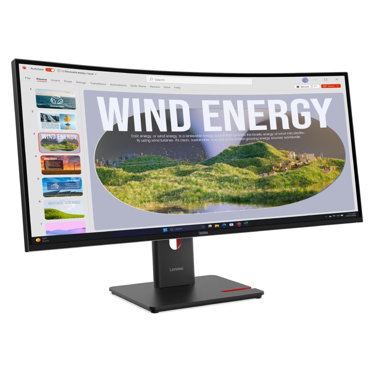 Monitor Lenovo ThinkVision T34WD-40 în Moldova - xstore.md photo 0