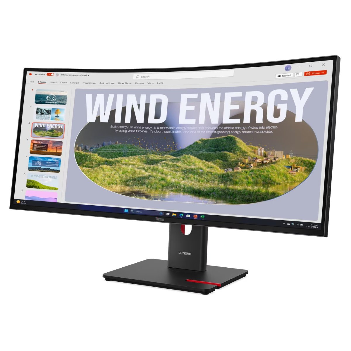 Monitor Lenovo ThinkVision T34WD-40 în Moldova - xstore.md photo 1
