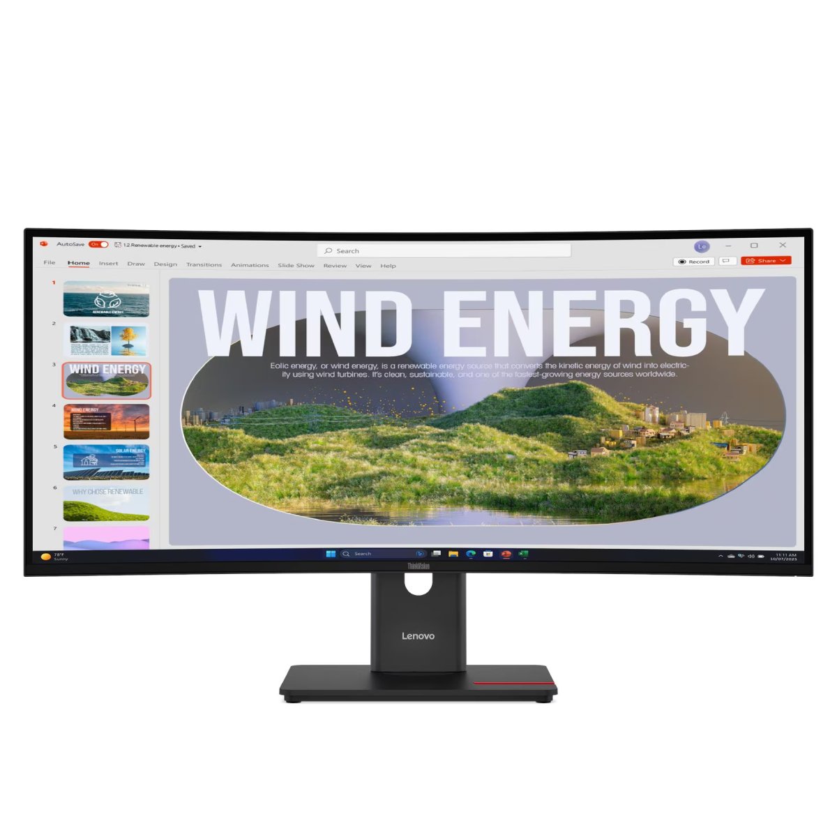 Monitor Lenovo ThinkVision T34WD-40 în Moldova - xstore.md photo