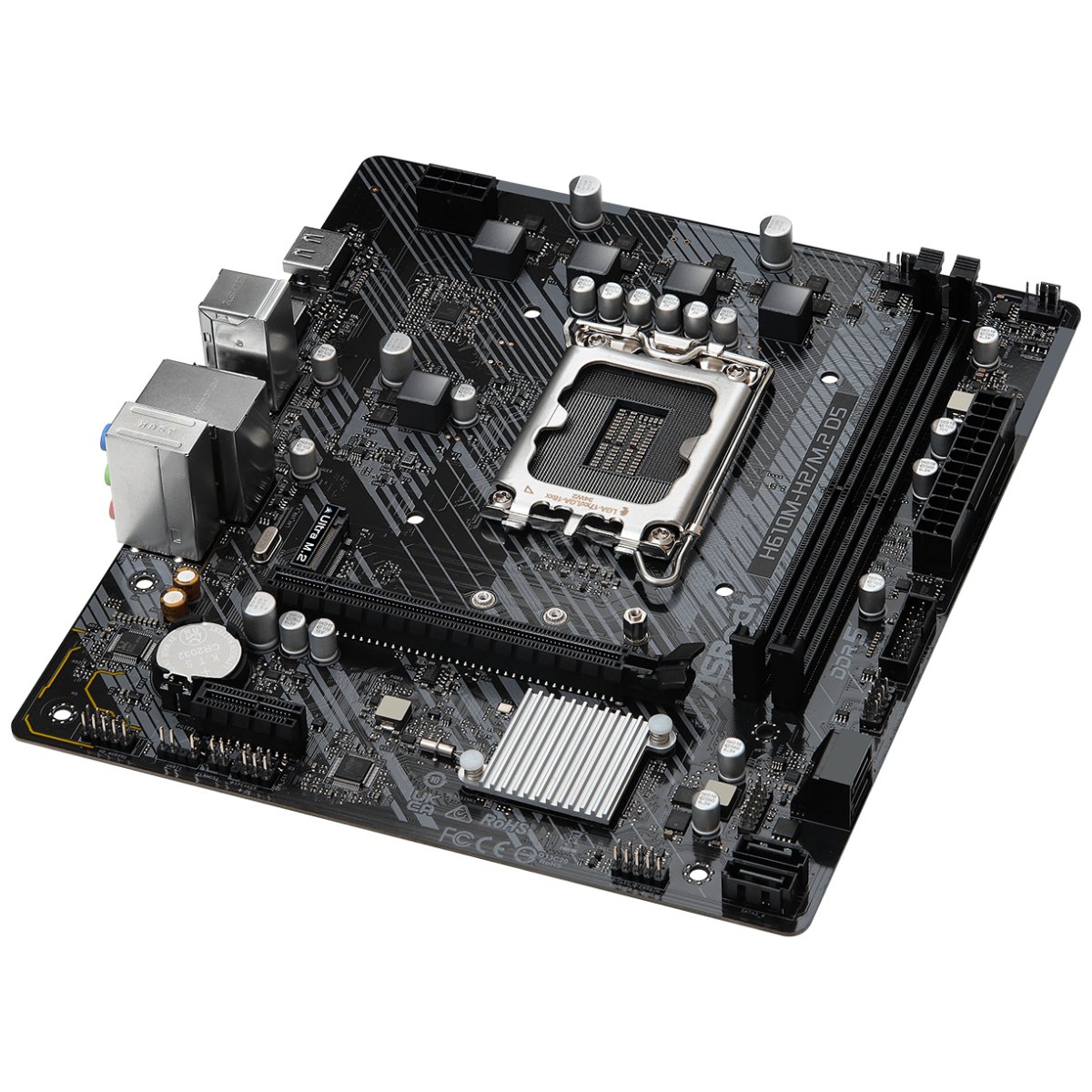 Материнская плата ASRock H610M-H2/M.2 D5 - xstore.md photo 2