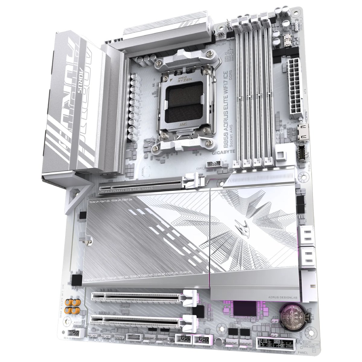 Материнская плата GIGABYTE B850 AORUS ELITE WIFI7 ICE - xstore.md photo 2