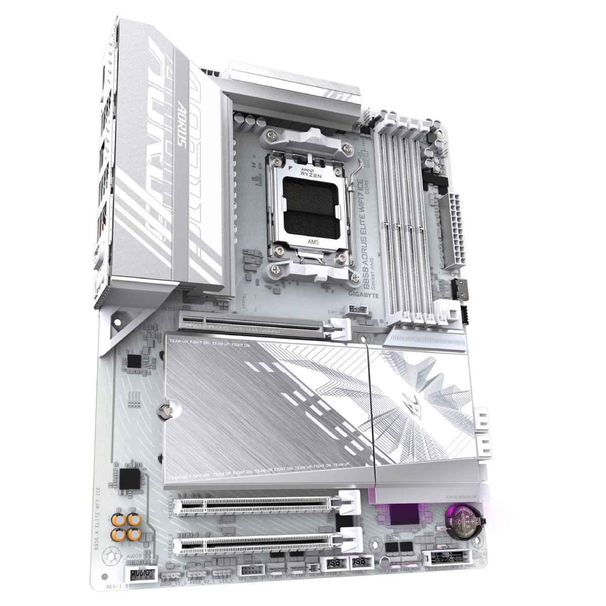 Материнская плата GIGABYTE B850 AORUS ELITE WIFI7 ICE - xstore.md photo 1