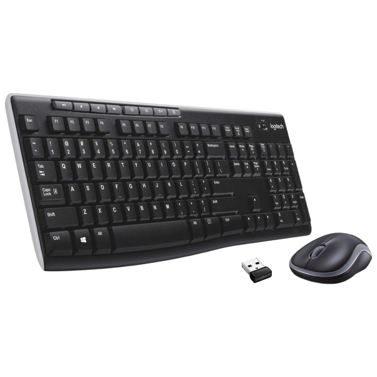 Tastatură fără fir + Mouse Logitech MK270, Black - Cumpăra în Moldova | Xstore.md photo