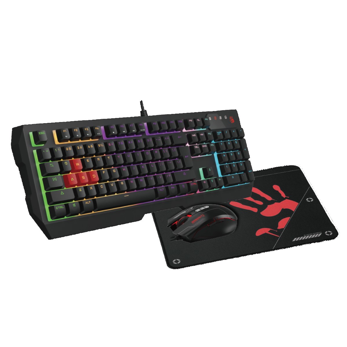 Gaming Set Bloody B1700, Black în Moldova - xstore.md photo 0
