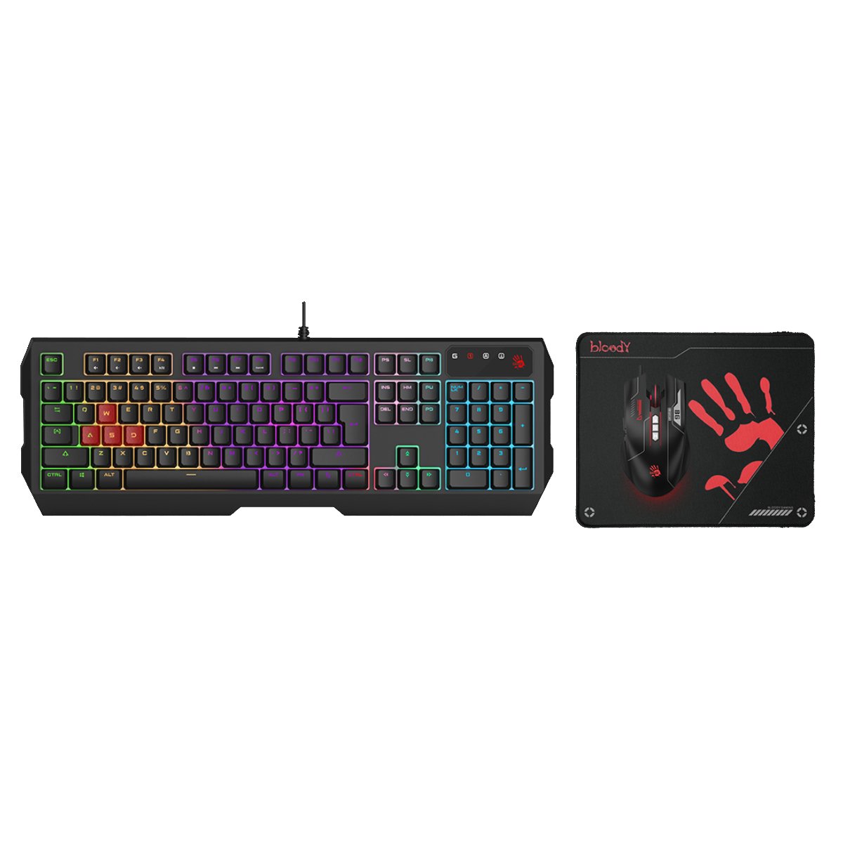 Gaming Set Bloody B1700, Black în Moldova - xstore.md photo
