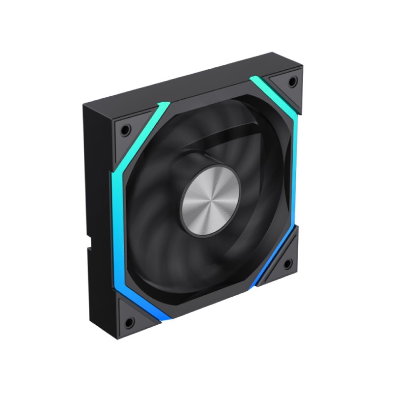 Ventilator GAMEMAX FN12A-N2, Black în Moldova - xstore.md photo 0