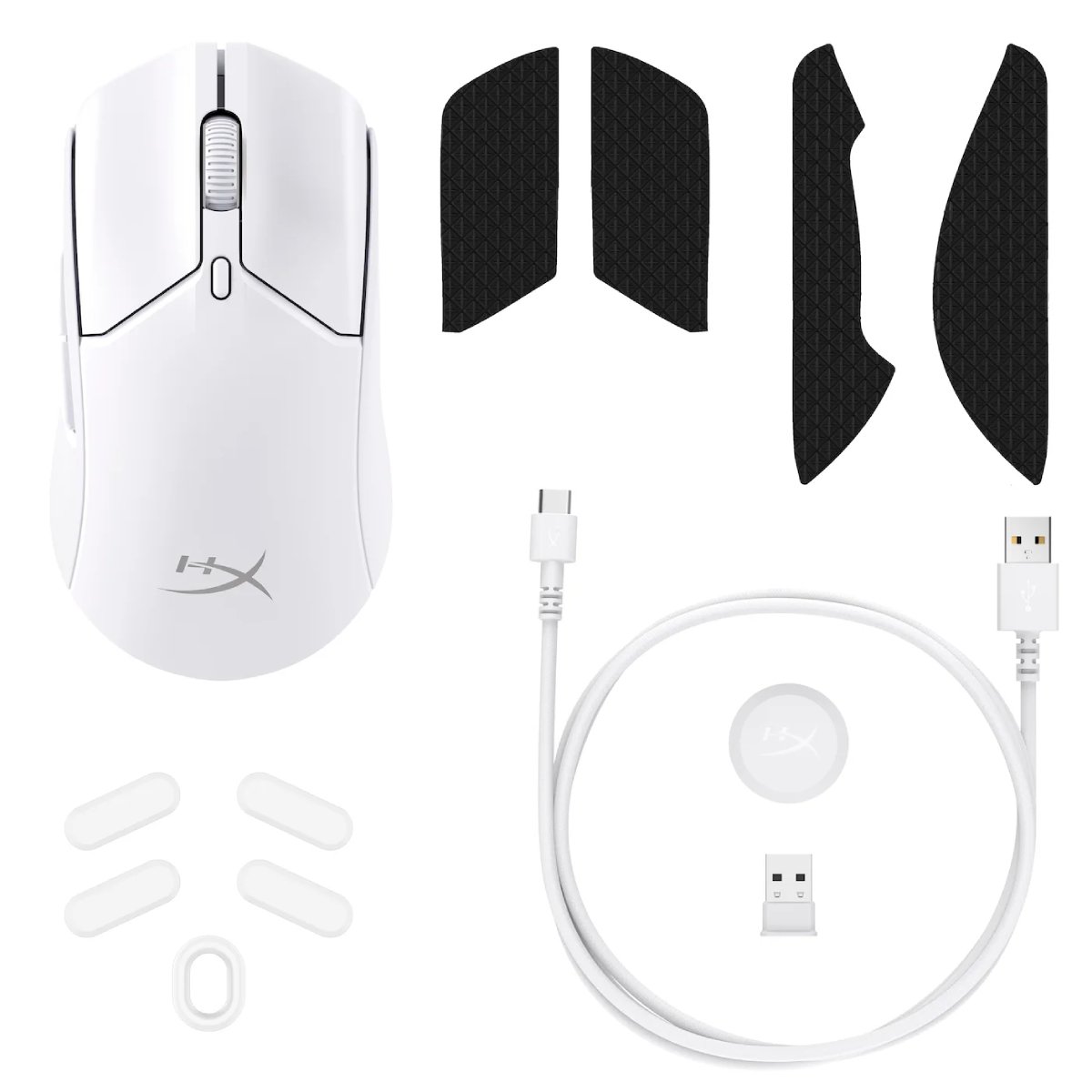 Беспроводная мышь HyperX Pulsefire Haste 2, White в Молдове - xstore.md photo 6
