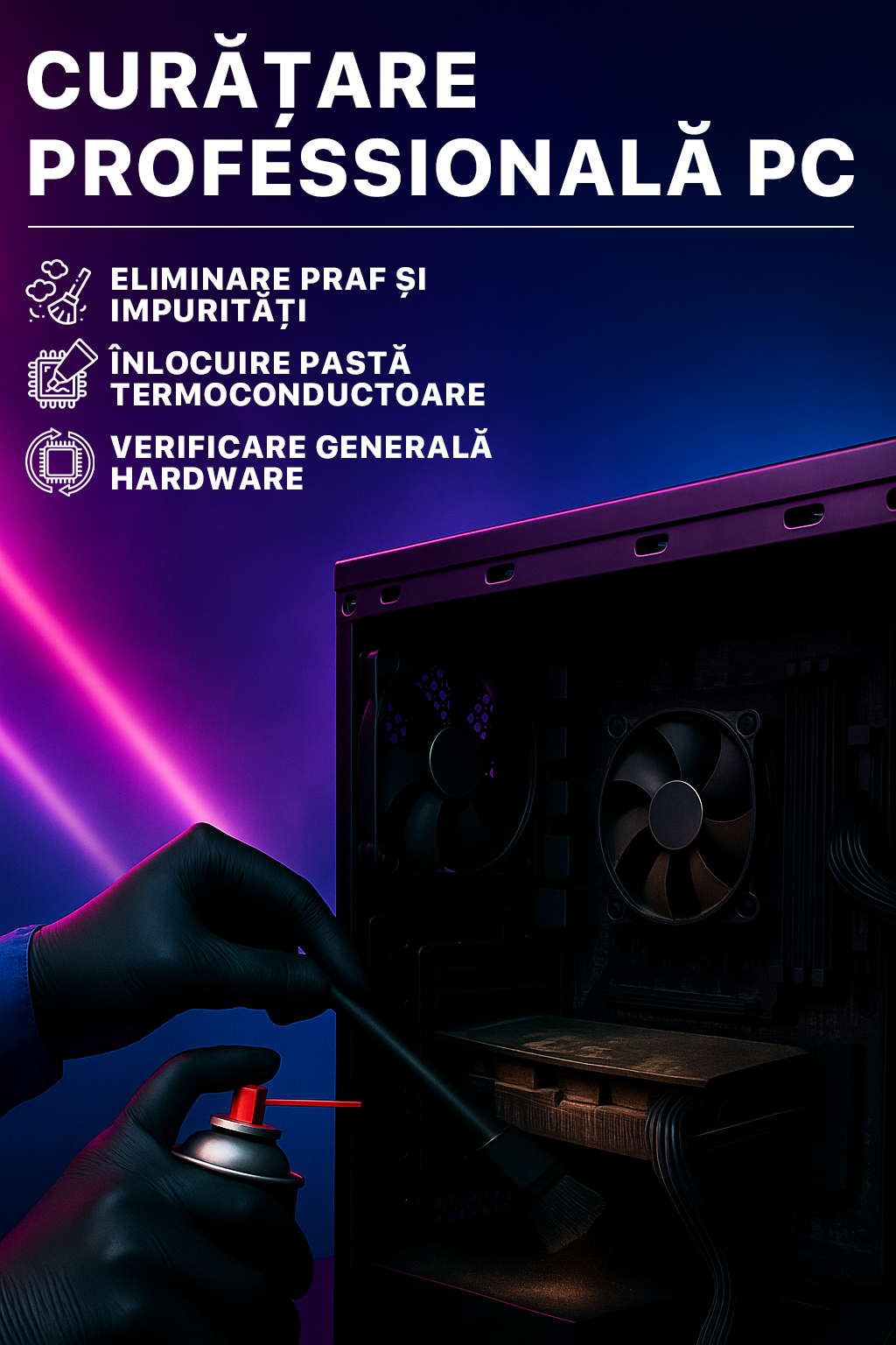 Профессиональная чистка ПК в Кишинёве, Молдова - xstore.md photo