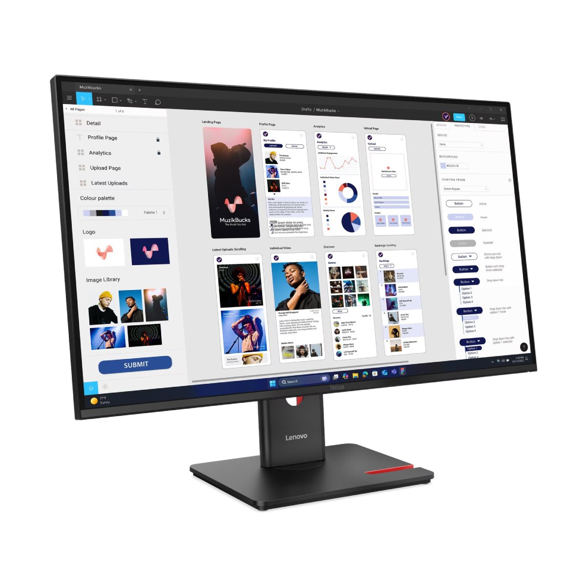 Monitor Lenovo ThinkVision T32UD-40 în Moldova - xstore.md photo 0