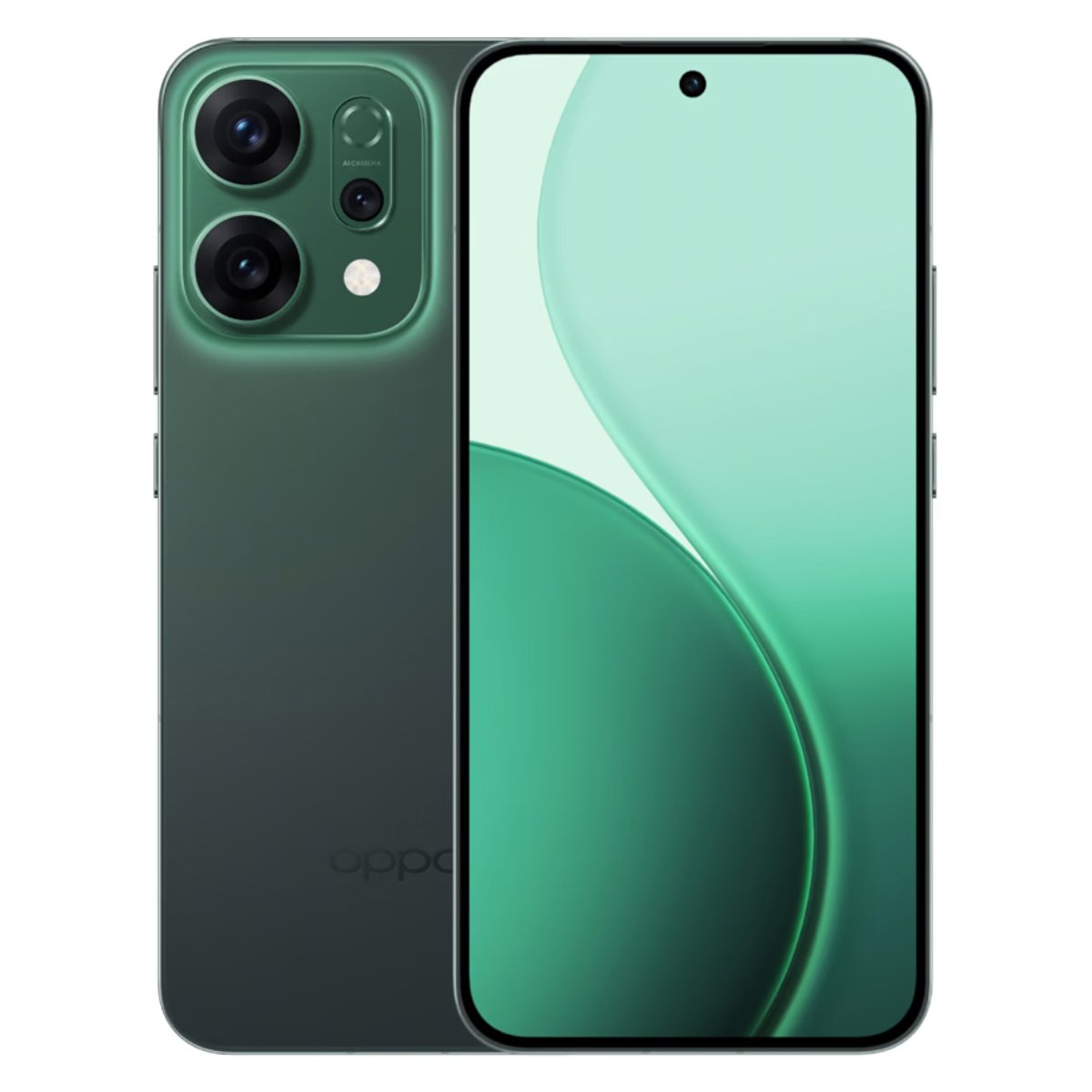 OPPO Reno 14 5G – 12GB/512GB, Luminous Green - xstore.md photo