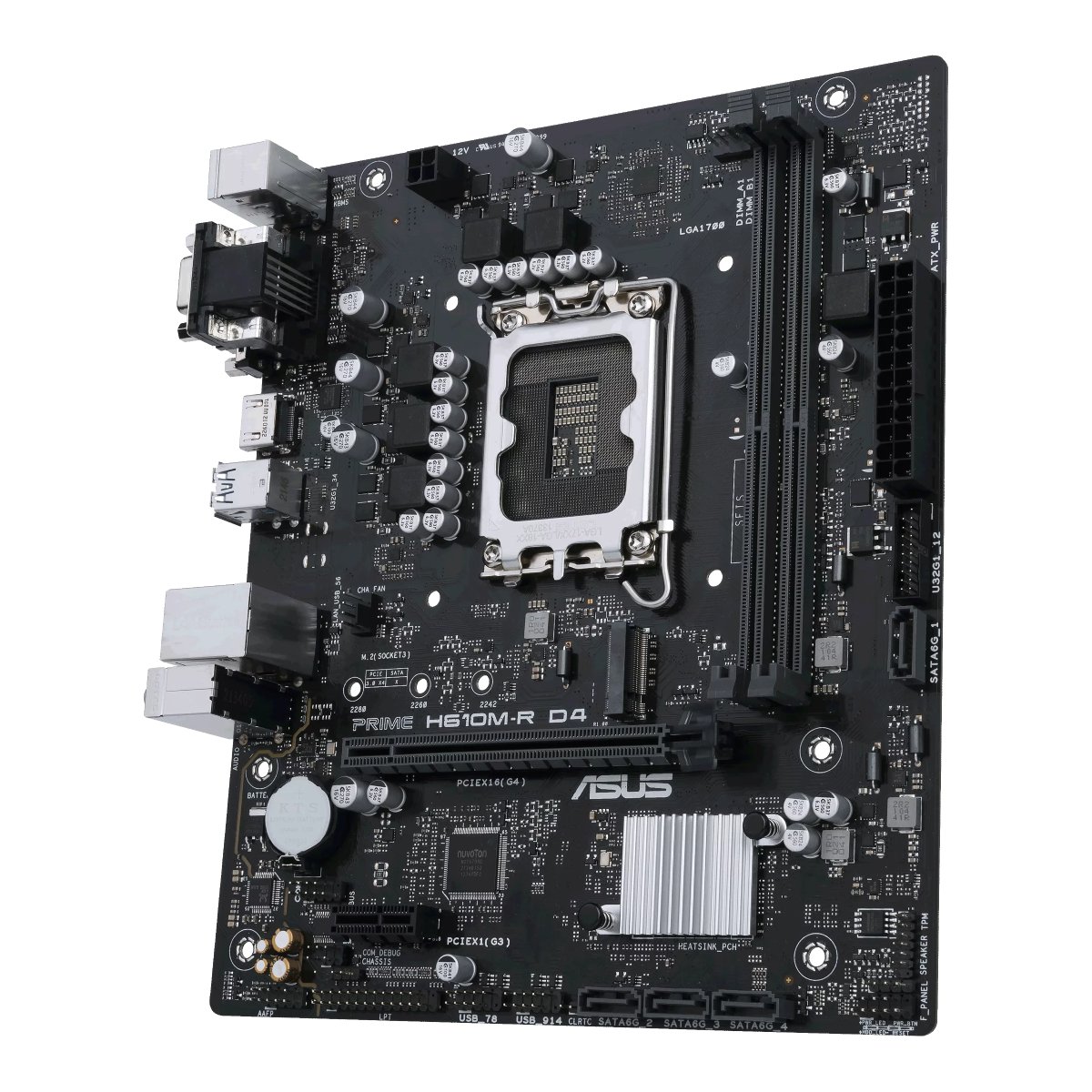Placă de bază ASUS PRIME H610M-R D4-SI - xstore.md photo 2
