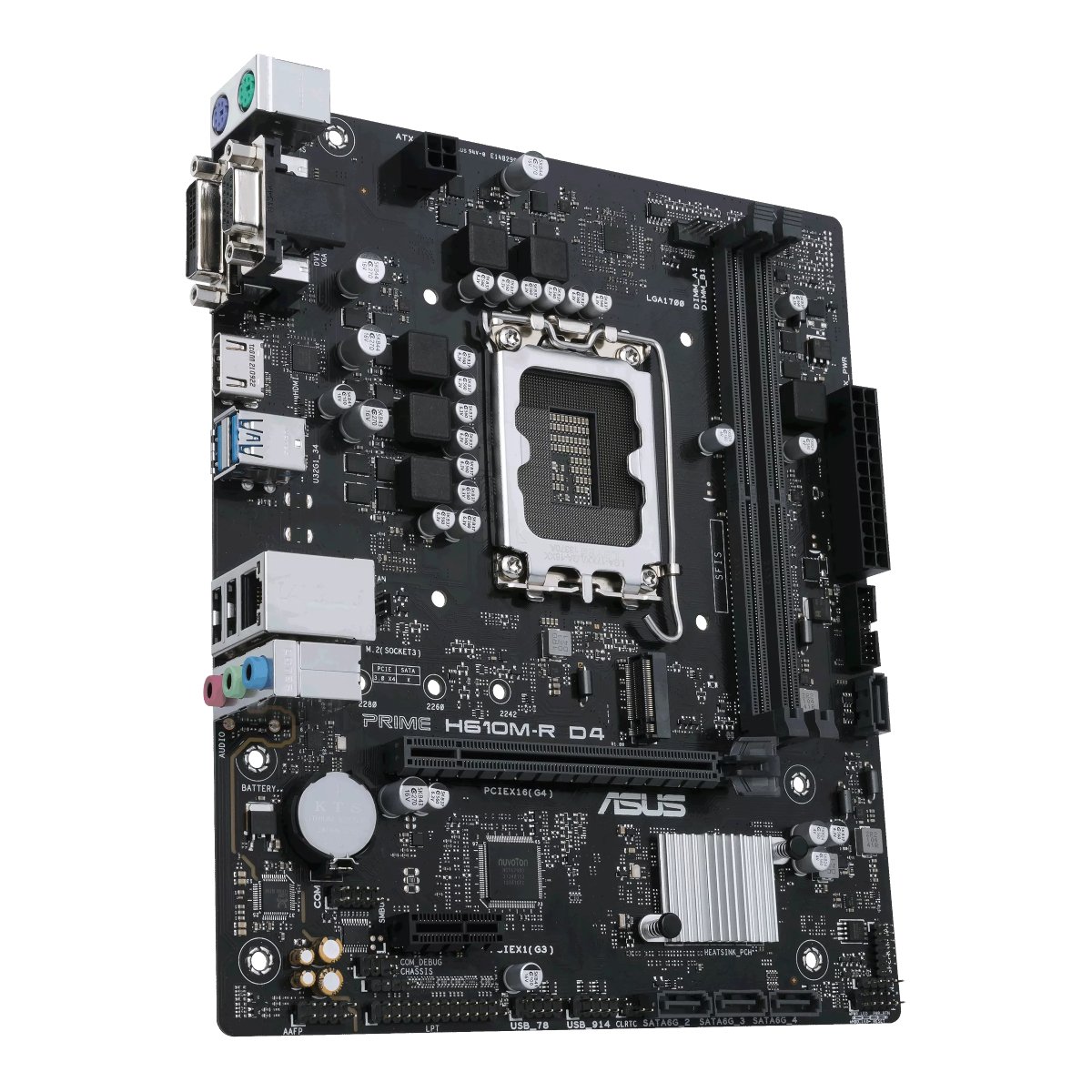 Placă de bază ASUS PRIME H610M-R D4-SI - xstore.md photo 1