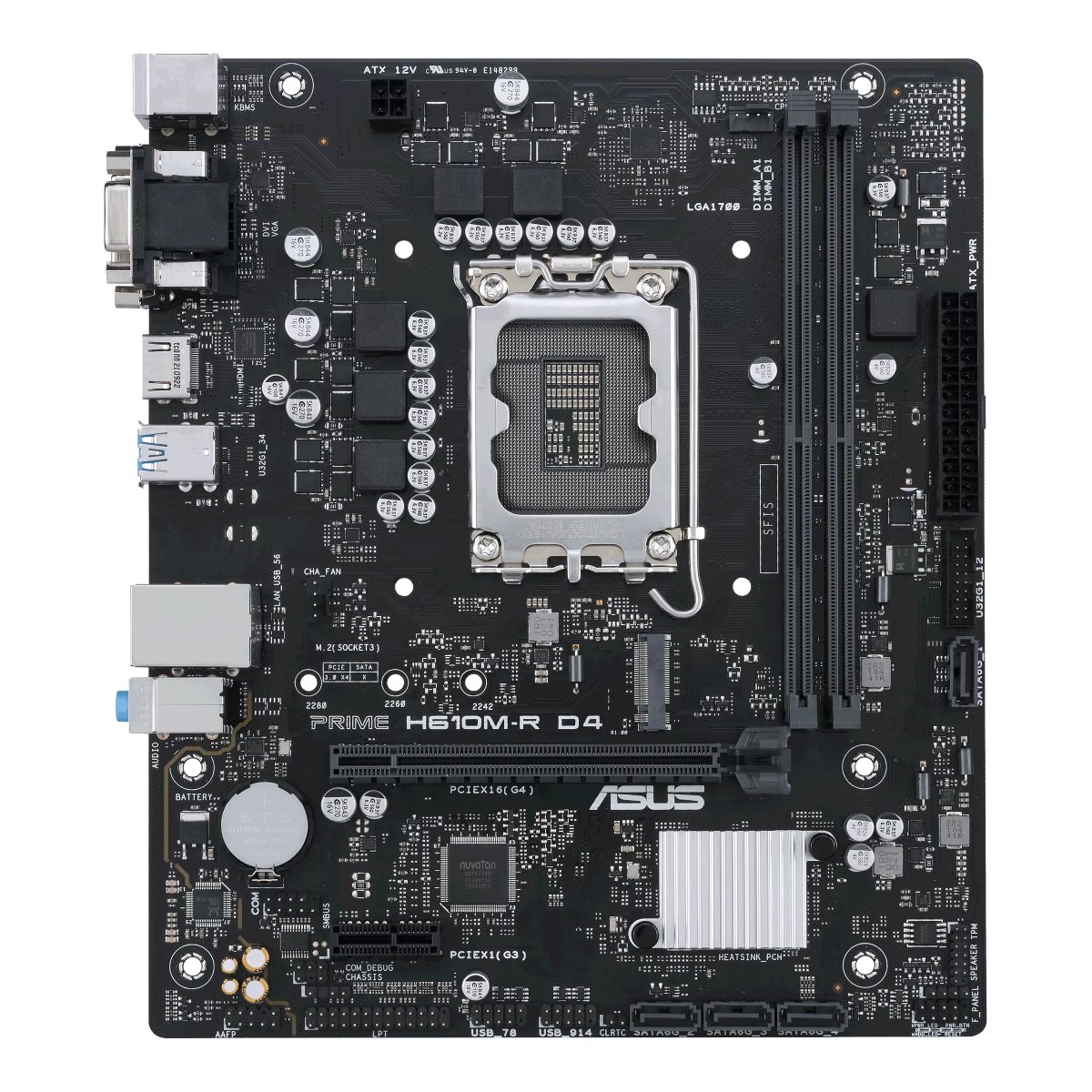 Placă de bază ASUS PRIME H610M-R D4-SI - xstore.md photo 0