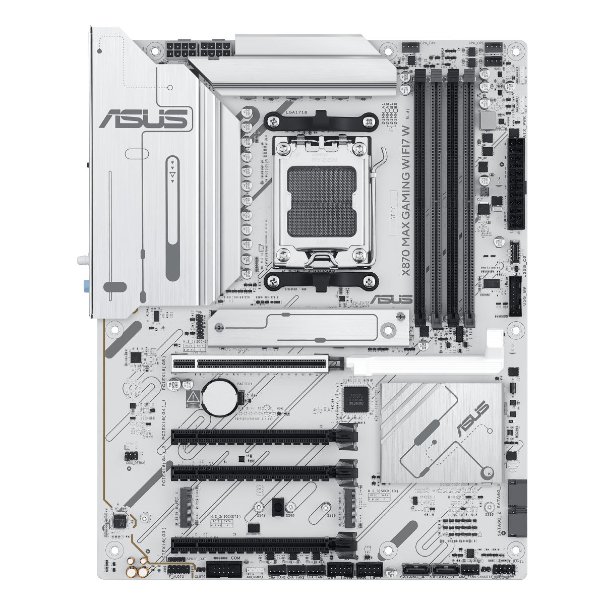 Материнская плата ASUS X870 MAX GAMING WIFI7 W - xstore.md photo 0