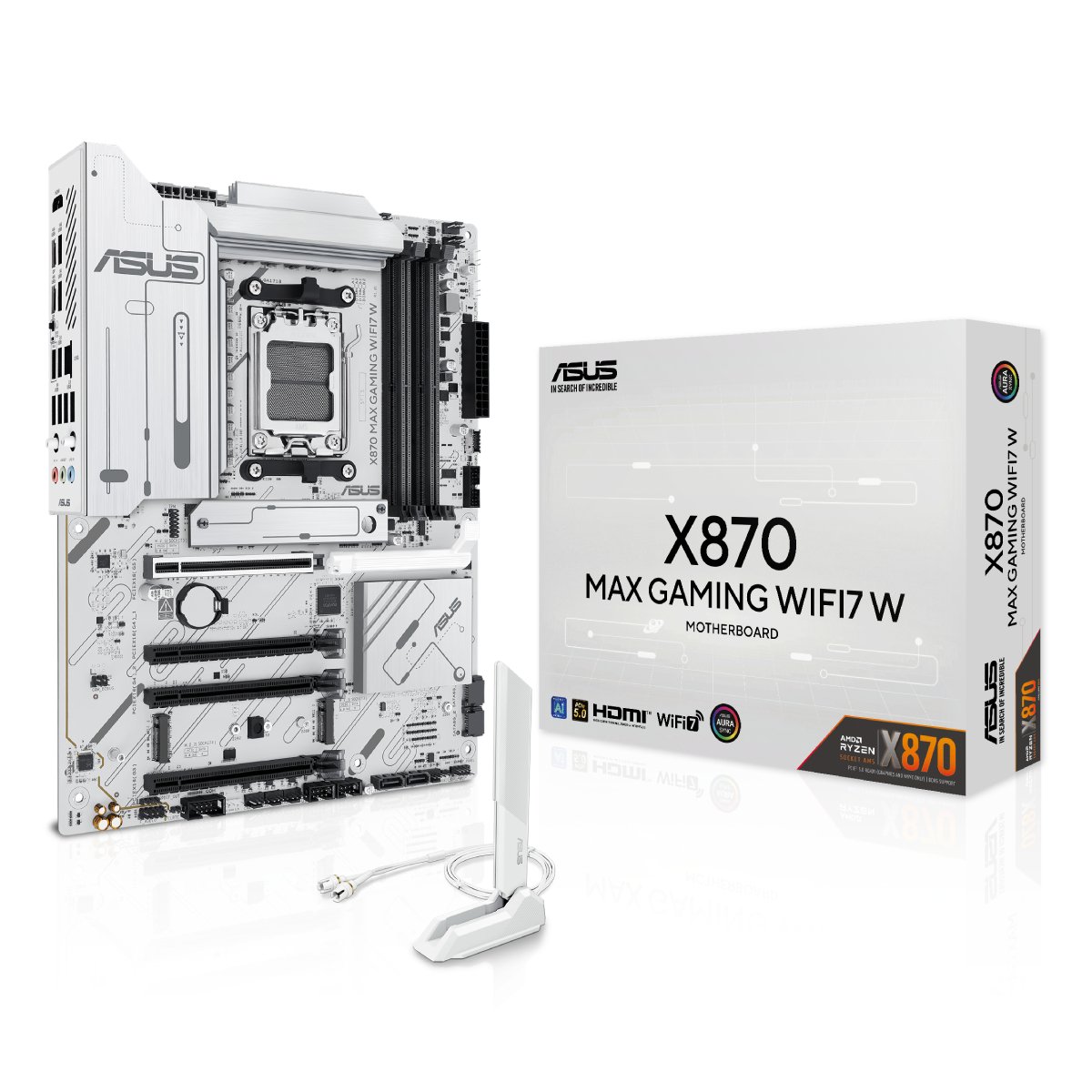Материнская плата ASUS X870 MAX GAMING WIFI7 W - xstore.md photo