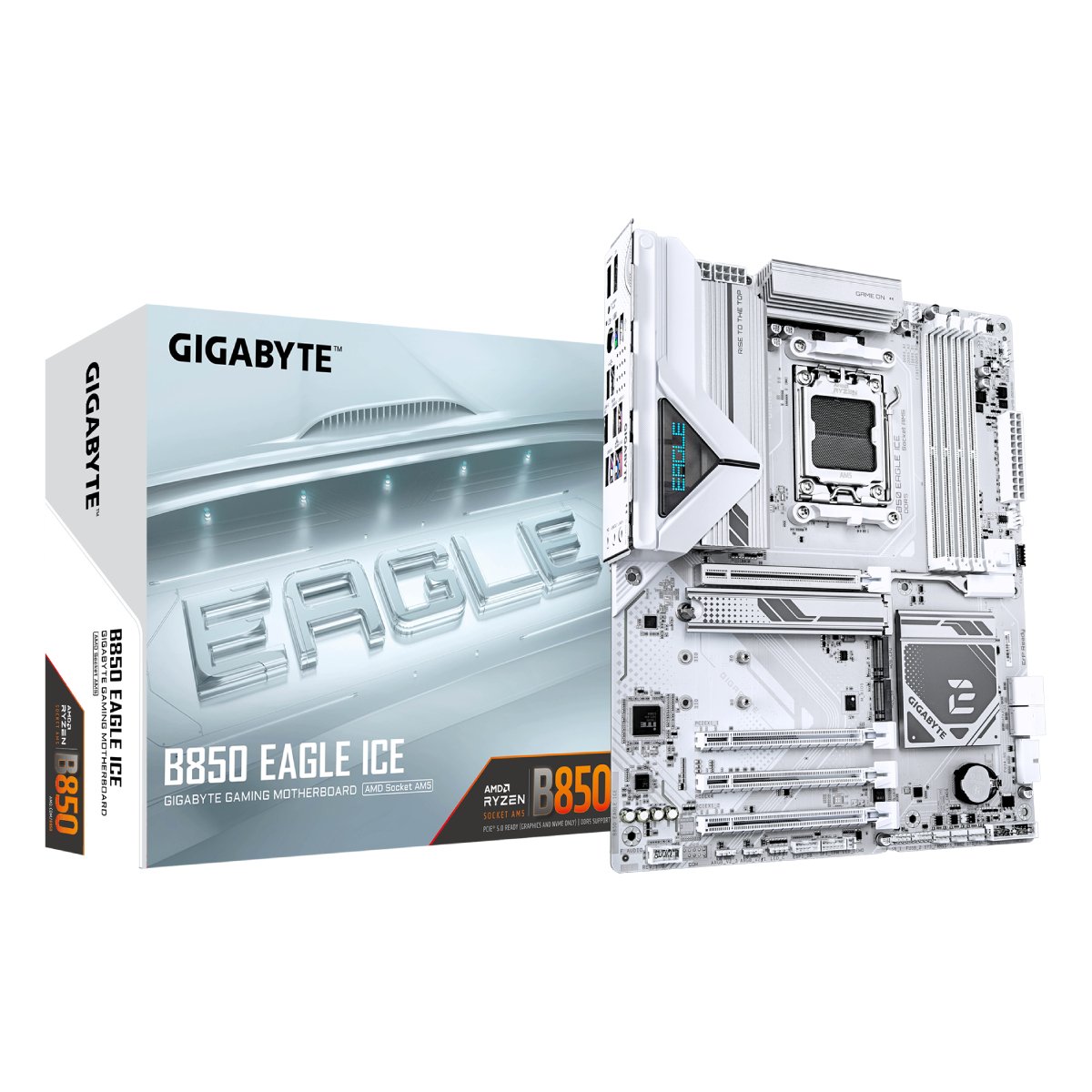 Placă de bază GIGABYTE B850 EAGLE ICE - xstore.md photo