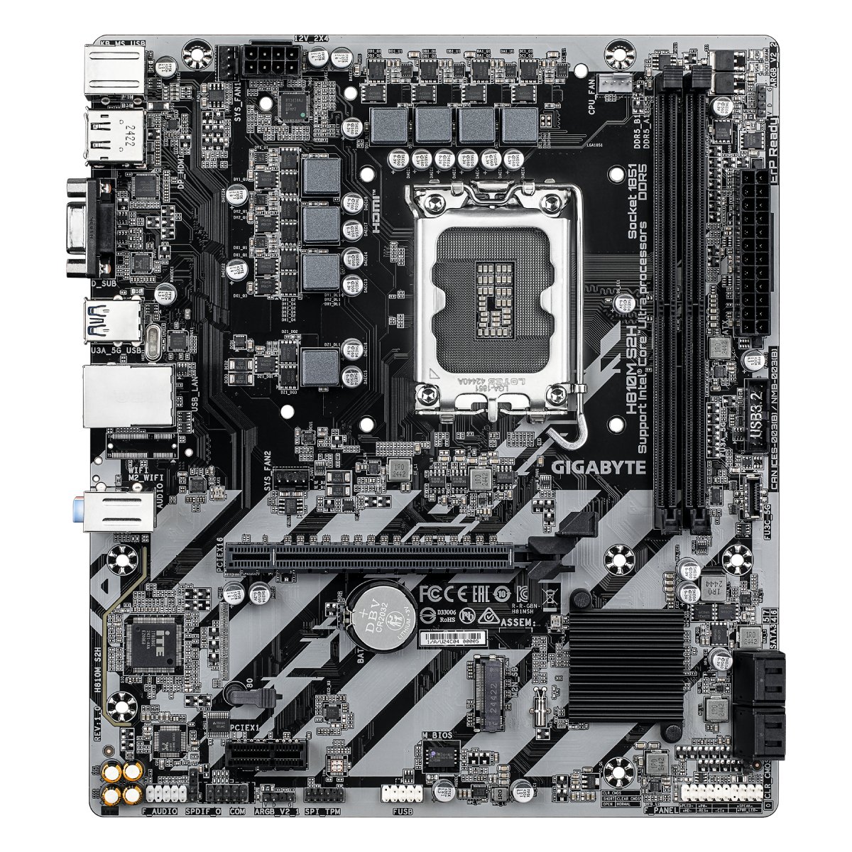 Placa de baza GIGABYTE H810M S2H - xstore.md photo 0