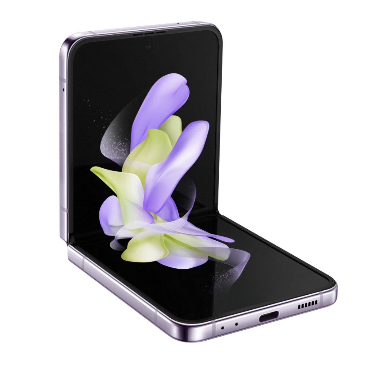 GALAXY Z Flip4 パープル256GB 韓国版 Samsung Galaxy Z Flip 4 5G – 8GB/256GB, Bora Purple