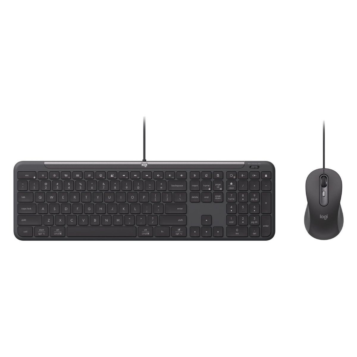 Tastatură + Mouse Logitech Signature Slim MK620, Black - xstore.md photo