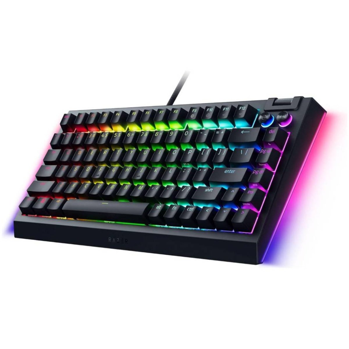Tastatură Razer BlackWidow V4 75%, Black - Cumpăra în Moldova - xstore.md photo 1