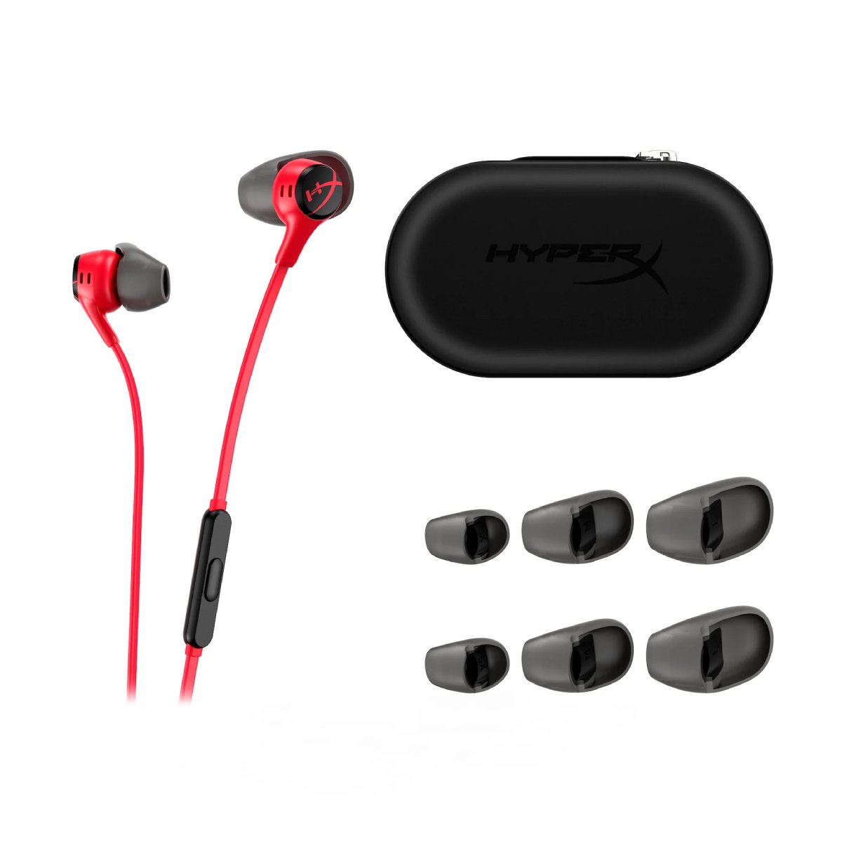 Căști HyperX Cloud Earbuds II, Red în Moldova - xstore.md photo 2