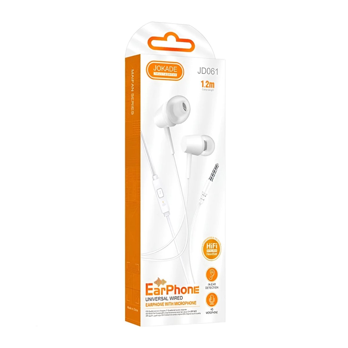 Căști Jokade JD061, White în Moldova - xstore.md photo 0
