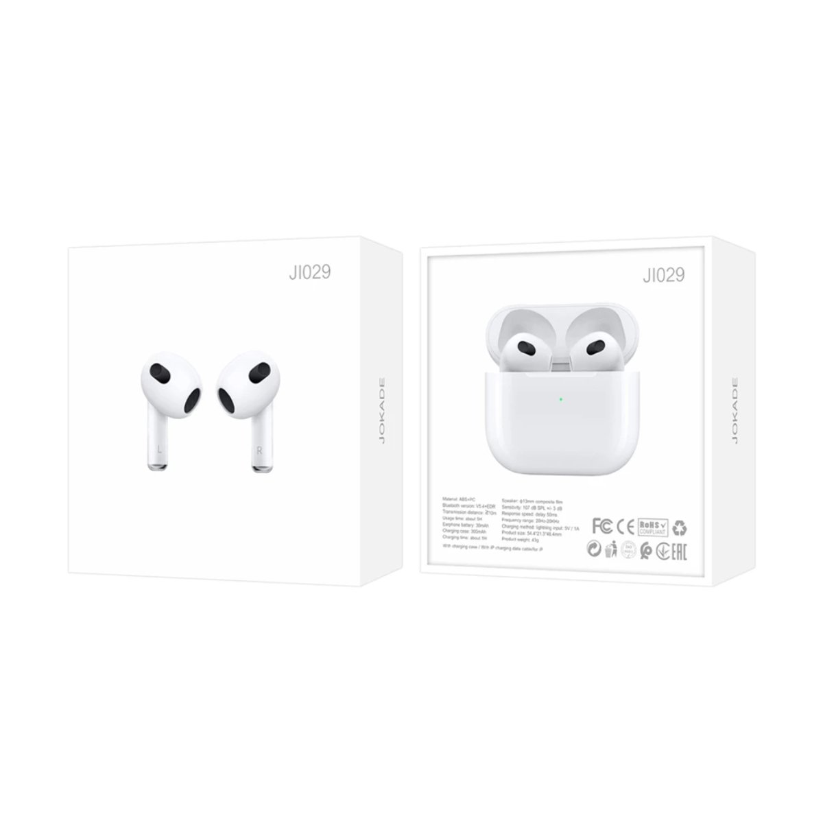 Наушники Jokade JI029, White в Молдове - xstore.md photo 1