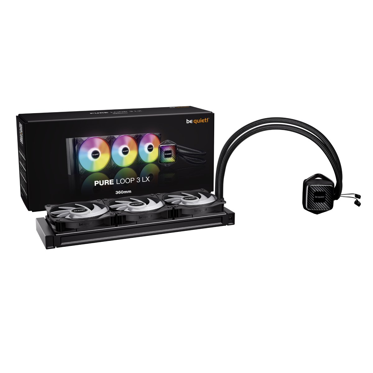Кулер be quiet! Pure Loop 3 LX 360mm, Black в Молдове - xstore.md photo 0