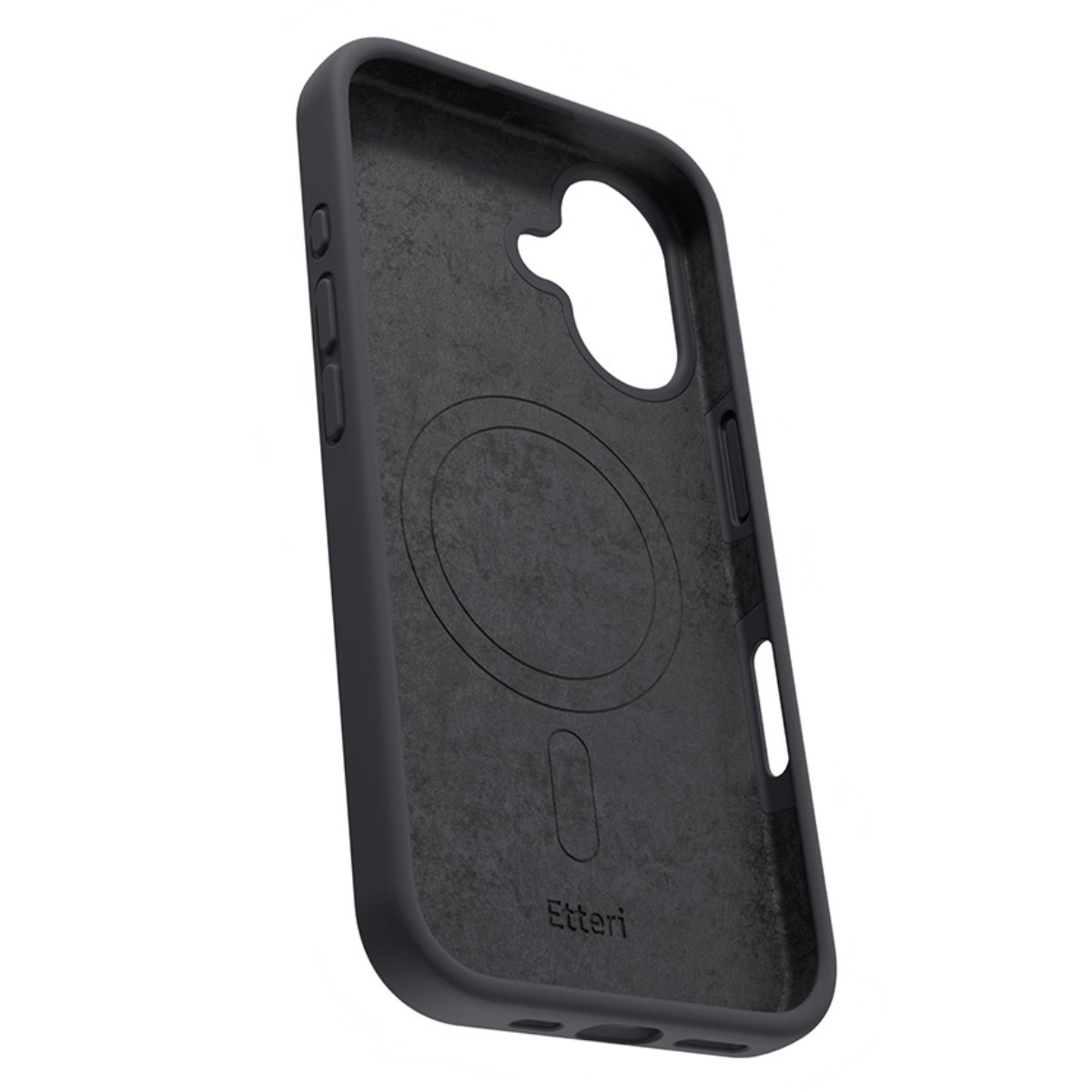 Чехол Etteri Silicone MagSafe Apple iPhone 16 Plus, Black - xstore.md photo 3