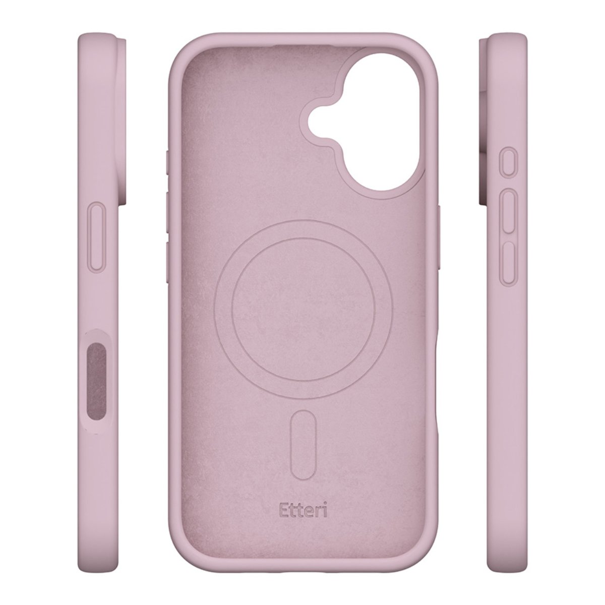 Чехол Etteri Silicone MagSafe Apple iPhone 16 Plus, Pink - xstore.md photo 4