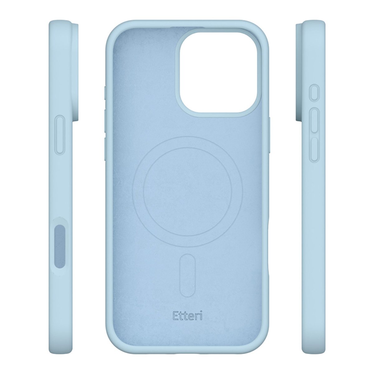 Чехол Etteri Silicone MagSafe Apple iPhone 16 Pro, Blue - xstore.md photo 4
