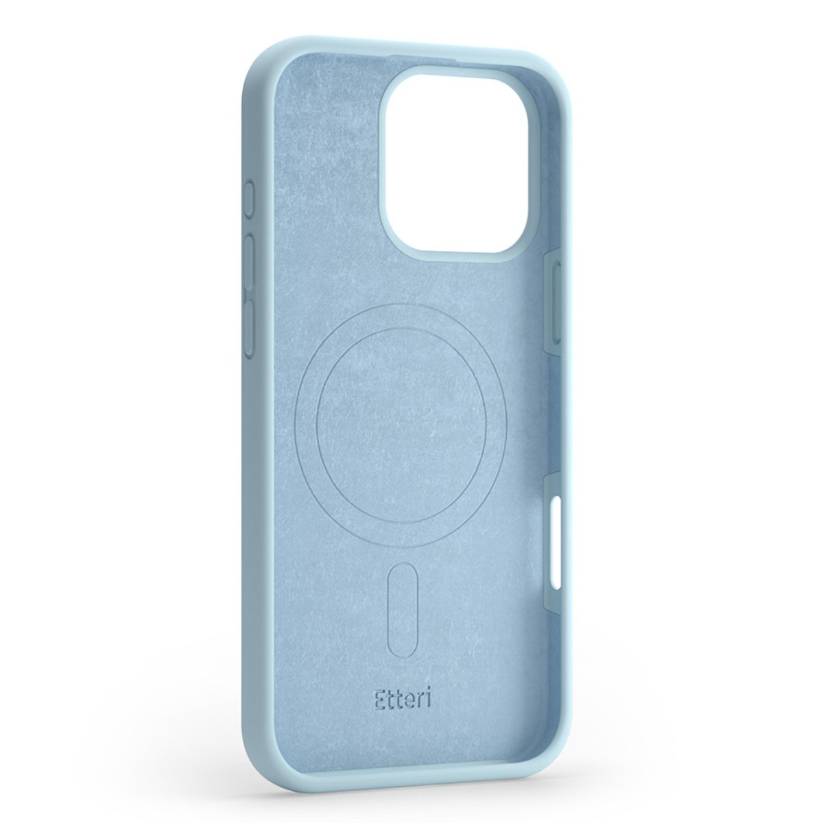 Чехол Etteri Silicone MagSafe Apple iPhone 16 Pro, Blue - xstore.md photo 1